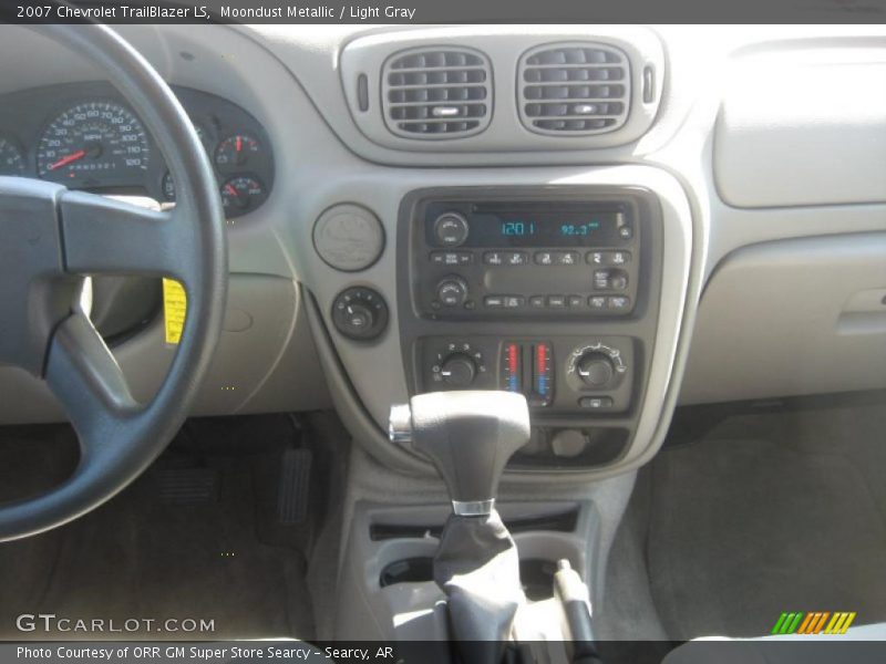 Moondust Metallic / Light Gray 2007 Chevrolet TrailBlazer LS