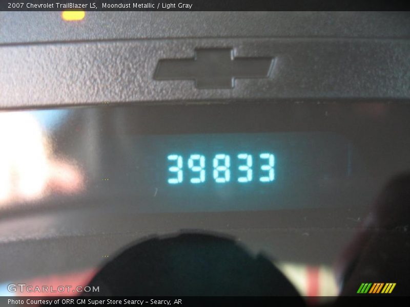 Moondust Metallic / Light Gray 2007 Chevrolet TrailBlazer LS