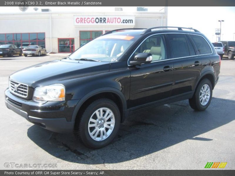 Ember Black Metallic / Sandstone 2008 Volvo XC90 3.2