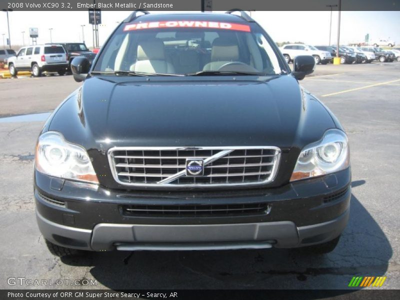 Ember Black Metallic / Sandstone 2008 Volvo XC90 3.2