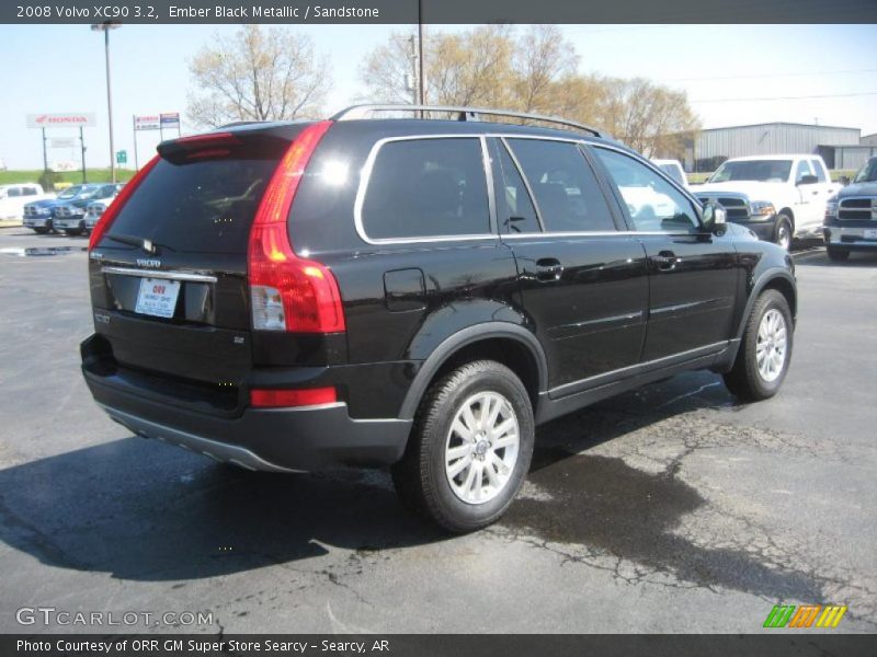 Ember Black Metallic / Sandstone 2008 Volvo XC90 3.2