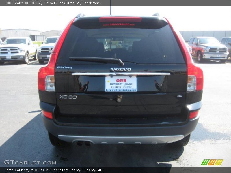 Ember Black Metallic / Sandstone 2008 Volvo XC90 3.2