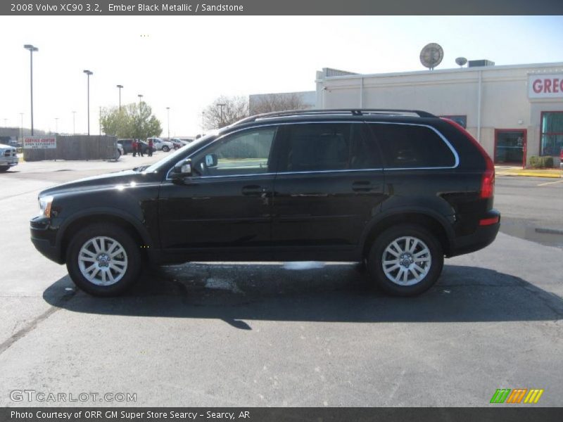 Ember Black Metallic / Sandstone 2008 Volvo XC90 3.2
