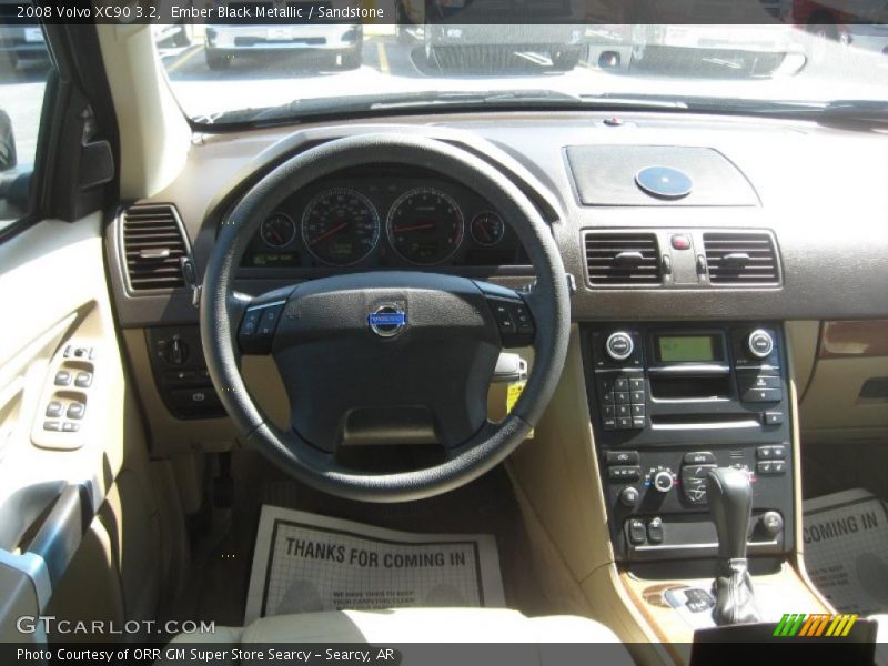 Ember Black Metallic / Sandstone 2008 Volvo XC90 3.2