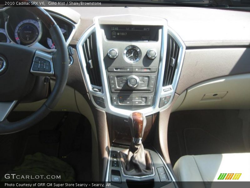 Gold Mist / Shale/Brownstone 2010 Cadillac SRX V6