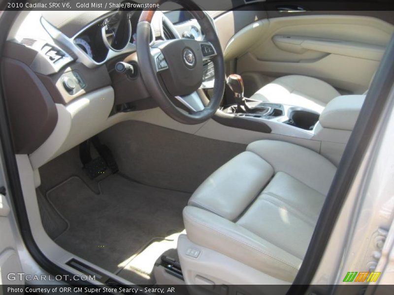 Gold Mist / Shale/Brownstone 2010 Cadillac SRX V6