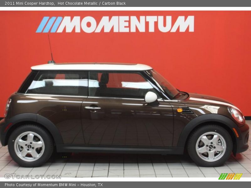 Hot Chocolate Metallic / Carbon Black 2011 Mini Cooper Hardtop