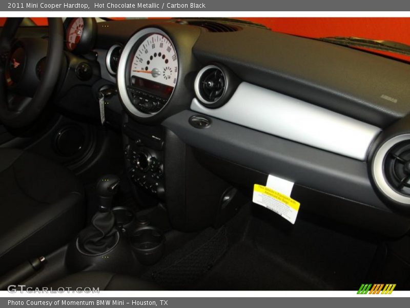 Hot Chocolate Metallic / Carbon Black 2011 Mini Cooper Hardtop