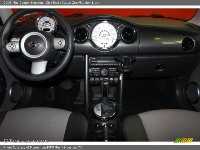 Chili Red / Space Grey/Panther Black 2005 Mini Cooper Hardtop