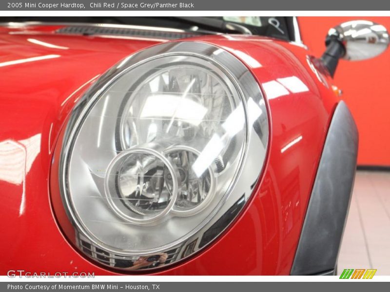 Chili Red / Space Grey/Panther Black 2005 Mini Cooper Hardtop