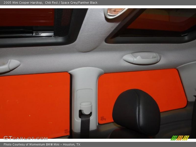 Chili Red / Space Grey/Panther Black 2005 Mini Cooper Hardtop