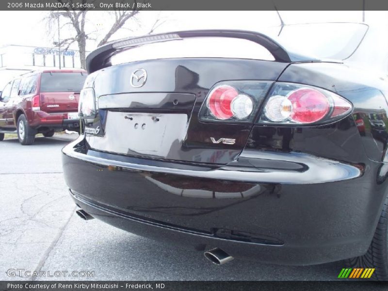 Onyx Black / Black 2006 Mazda MAZDA6 s Sedan