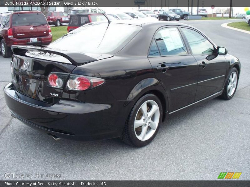 Onyx Black / Black 2006 Mazda MAZDA6 s Sedan