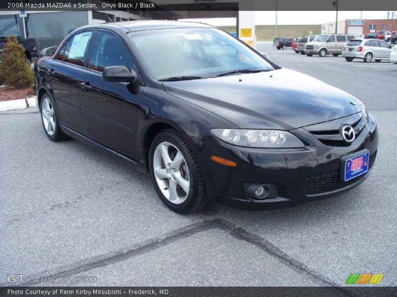 Onyx Black / Black 2006 Mazda MAZDA6 s Sedan