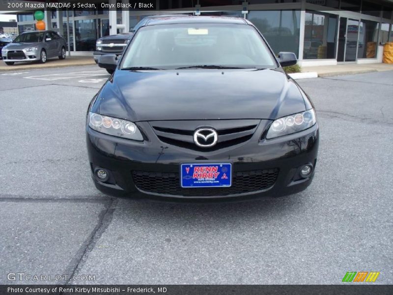 Onyx Black / Black 2006 Mazda MAZDA6 s Sedan