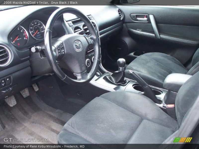 Onyx Black / Black 2006 Mazda MAZDA6 s Sedan