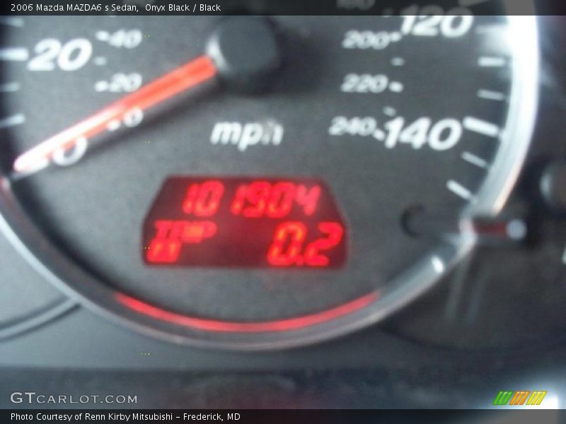 Onyx Black / Black 2006 Mazda MAZDA6 s Sedan