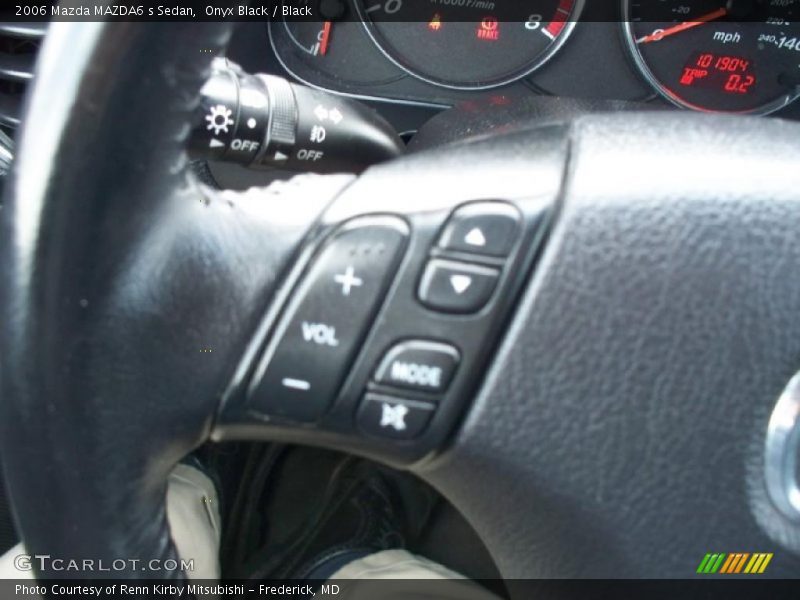 Onyx Black / Black 2006 Mazda MAZDA6 s Sedan