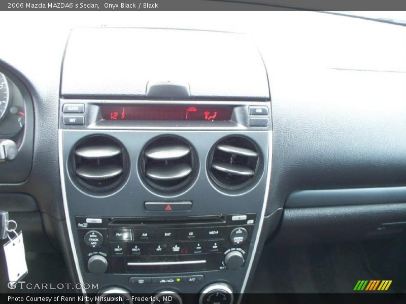 Onyx Black / Black 2006 Mazda MAZDA6 s Sedan