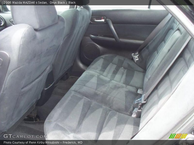 Onyx Black / Black 2006 Mazda MAZDA6 s Sedan
