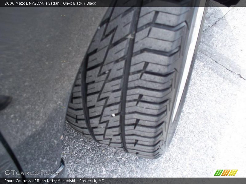 Onyx Black / Black 2006 Mazda MAZDA6 s Sedan