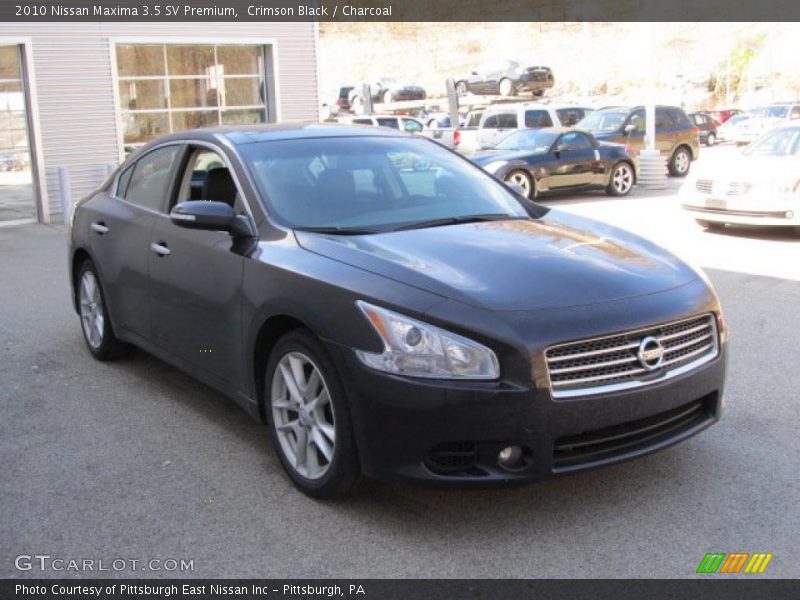 Crimson Black / Charcoal 2010 Nissan Maxima 3.5 SV Premium