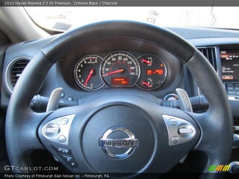 Crimson Black / Charcoal 2010 Nissan Maxima 3.5 SV Premium