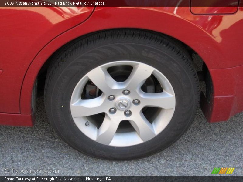 Red Brick Metallic / Charcoal 2009 Nissan Altima 2.5 SL