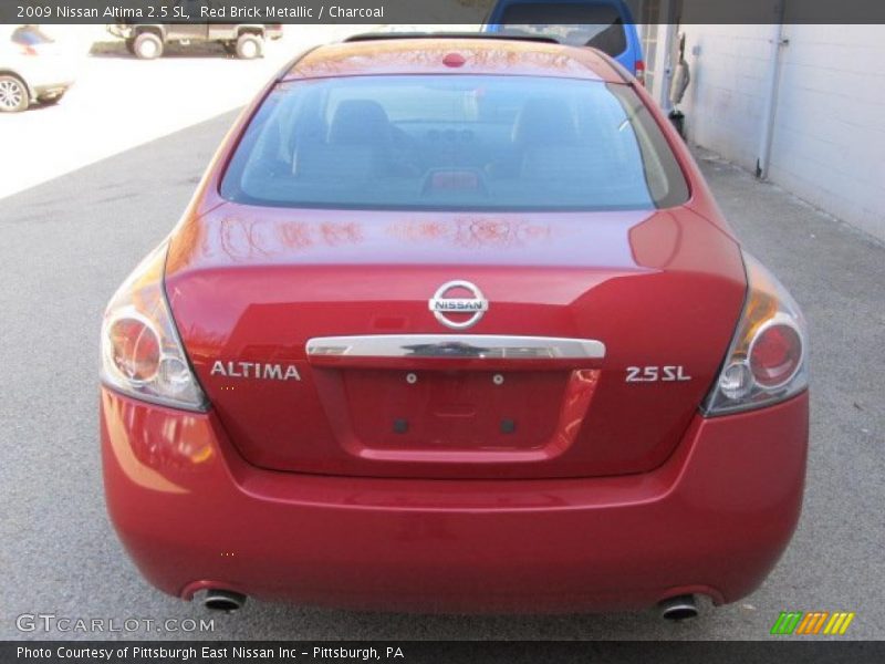 Red Brick Metallic / Charcoal 2009 Nissan Altima 2.5 SL