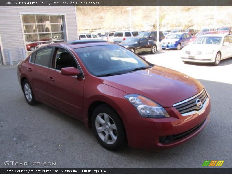 Red Brick Metallic / Charcoal 2009 Nissan Altima 2.5 SL