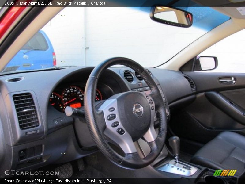 Red Brick Metallic / Charcoal 2009 Nissan Altima 2.5 SL