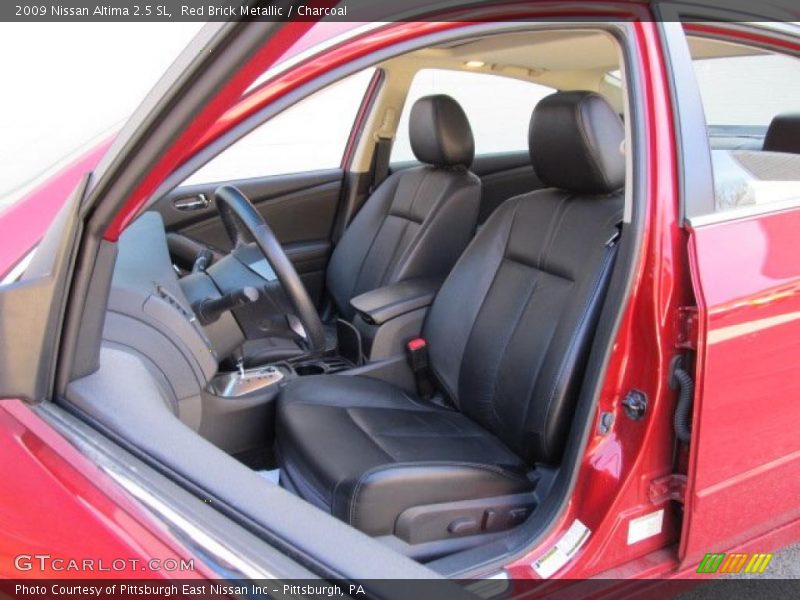 Red Brick Metallic / Charcoal 2009 Nissan Altima 2.5 SL