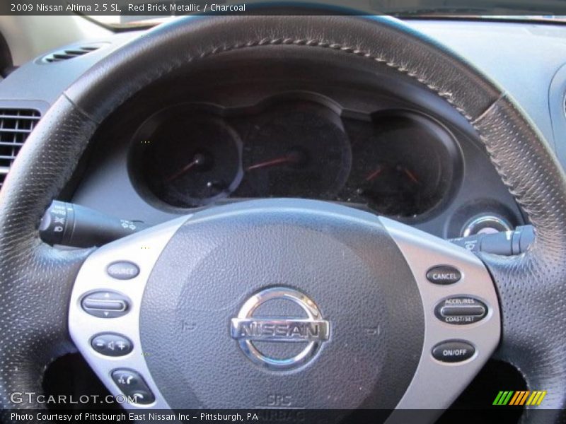 Red Brick Metallic / Charcoal 2009 Nissan Altima 2.5 SL