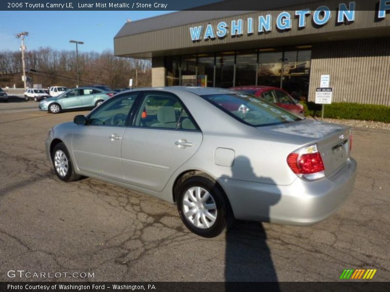 Lunar Mist Metallic / Stone Gray 2006 Toyota Camry LE