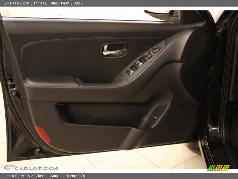 Black Pearl / Black 2010 Hyundai Elantra SE