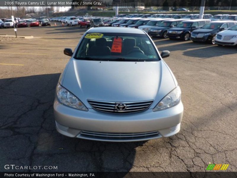 Lunar Mist Metallic / Stone Gray 2006 Toyota Camry LE