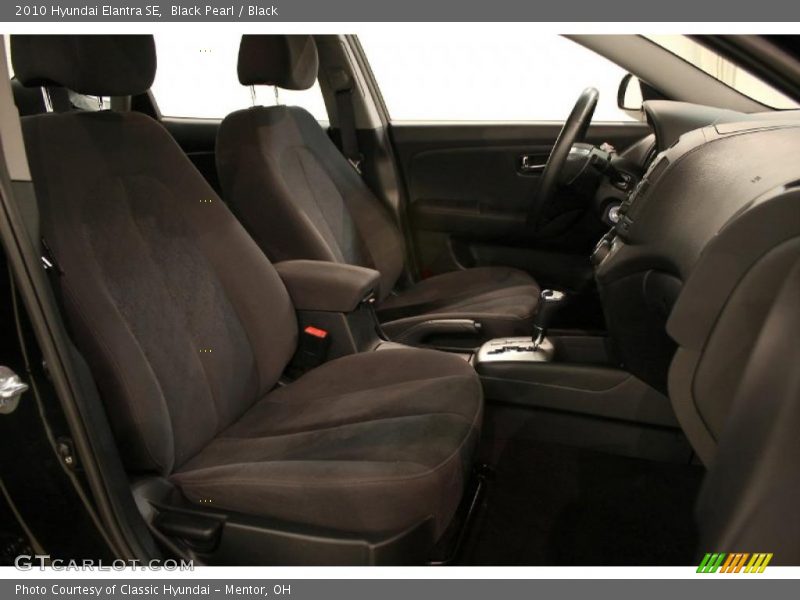 Black Pearl / Black 2010 Hyundai Elantra SE