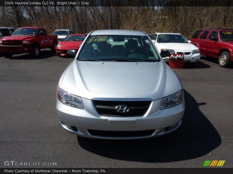 Bright Silver / Gray 2006 Hyundai Sonata GLS V6