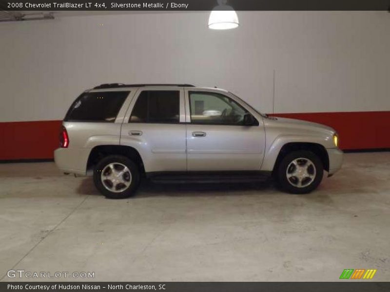 Silverstone Metallic / Ebony 2008 Chevrolet TrailBlazer LT 4x4