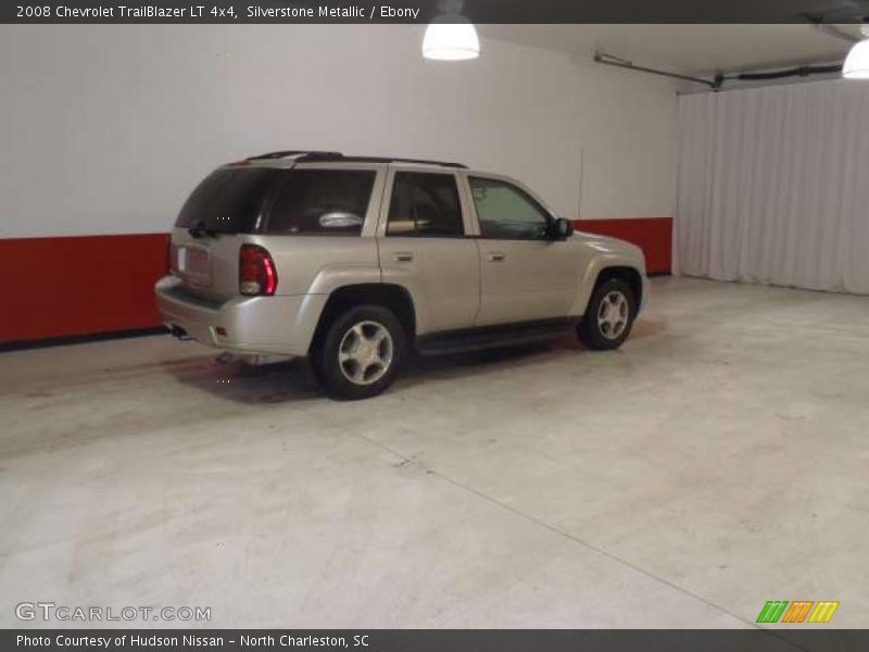 Silverstone Metallic / Ebony 2008 Chevrolet TrailBlazer LT 4x4