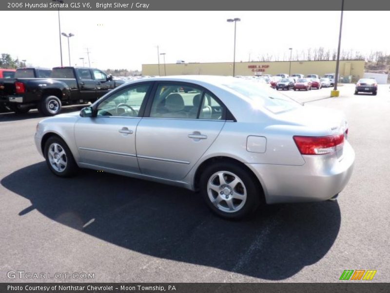Bright Silver / Gray 2006 Hyundai Sonata GLS V6