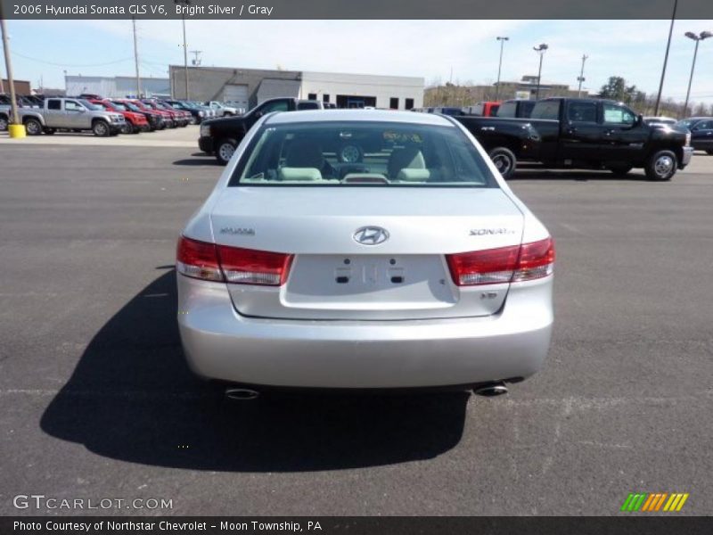 Bright Silver / Gray 2006 Hyundai Sonata GLS V6