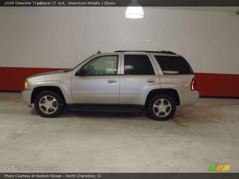 Silverstone Metallic / Ebony 2008 Chevrolet TrailBlazer LT 4x4