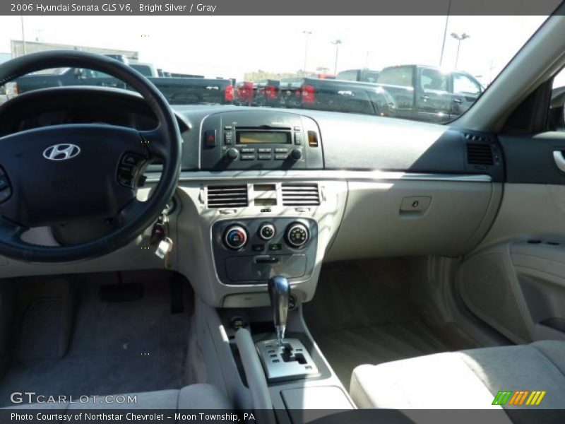 Bright Silver / Gray 2006 Hyundai Sonata GLS V6
