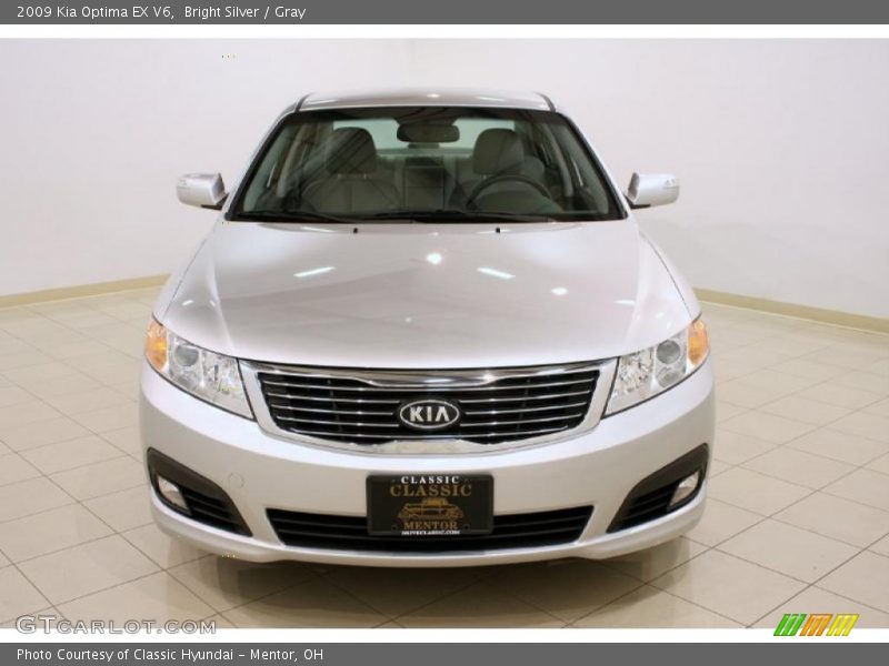Bright Silver / Gray 2009 Kia Optima EX V6