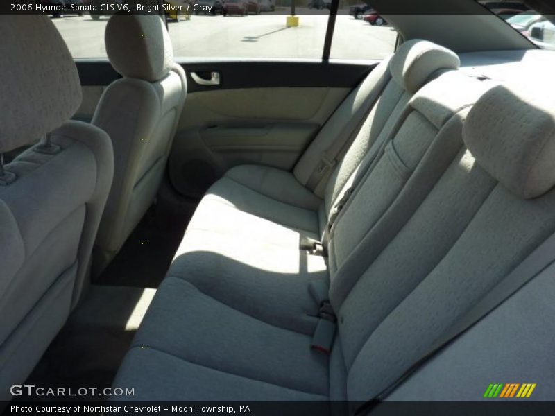 Bright Silver / Gray 2006 Hyundai Sonata GLS V6