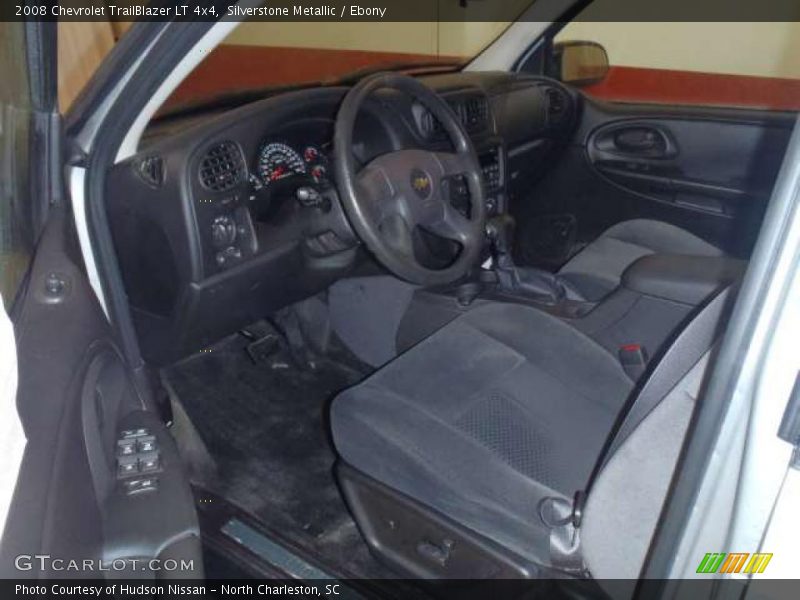 Silverstone Metallic / Ebony 2008 Chevrolet TrailBlazer LT 4x4