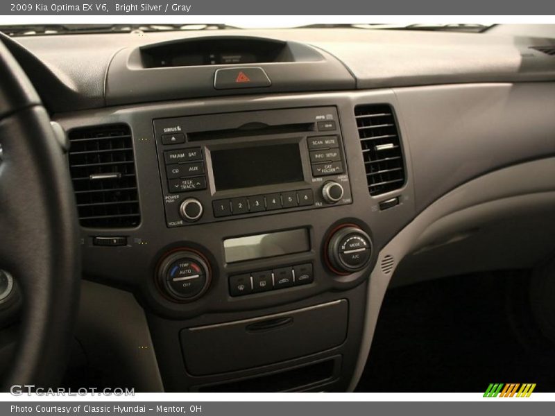 Bright Silver / Gray 2009 Kia Optima EX V6