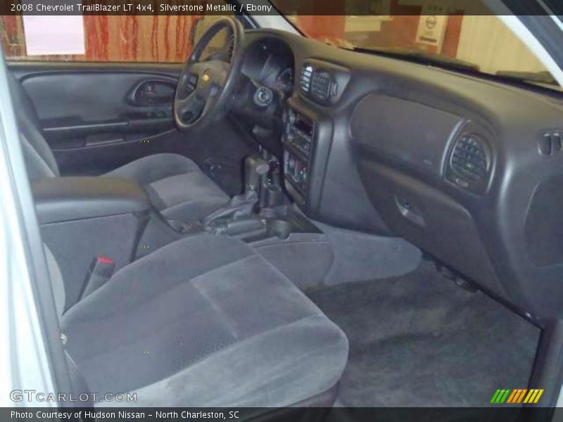 Silverstone Metallic / Ebony 2008 Chevrolet TrailBlazer LT 4x4