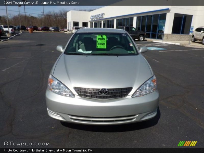 Lunar Mist Metallic / Stone 2004 Toyota Camry LE